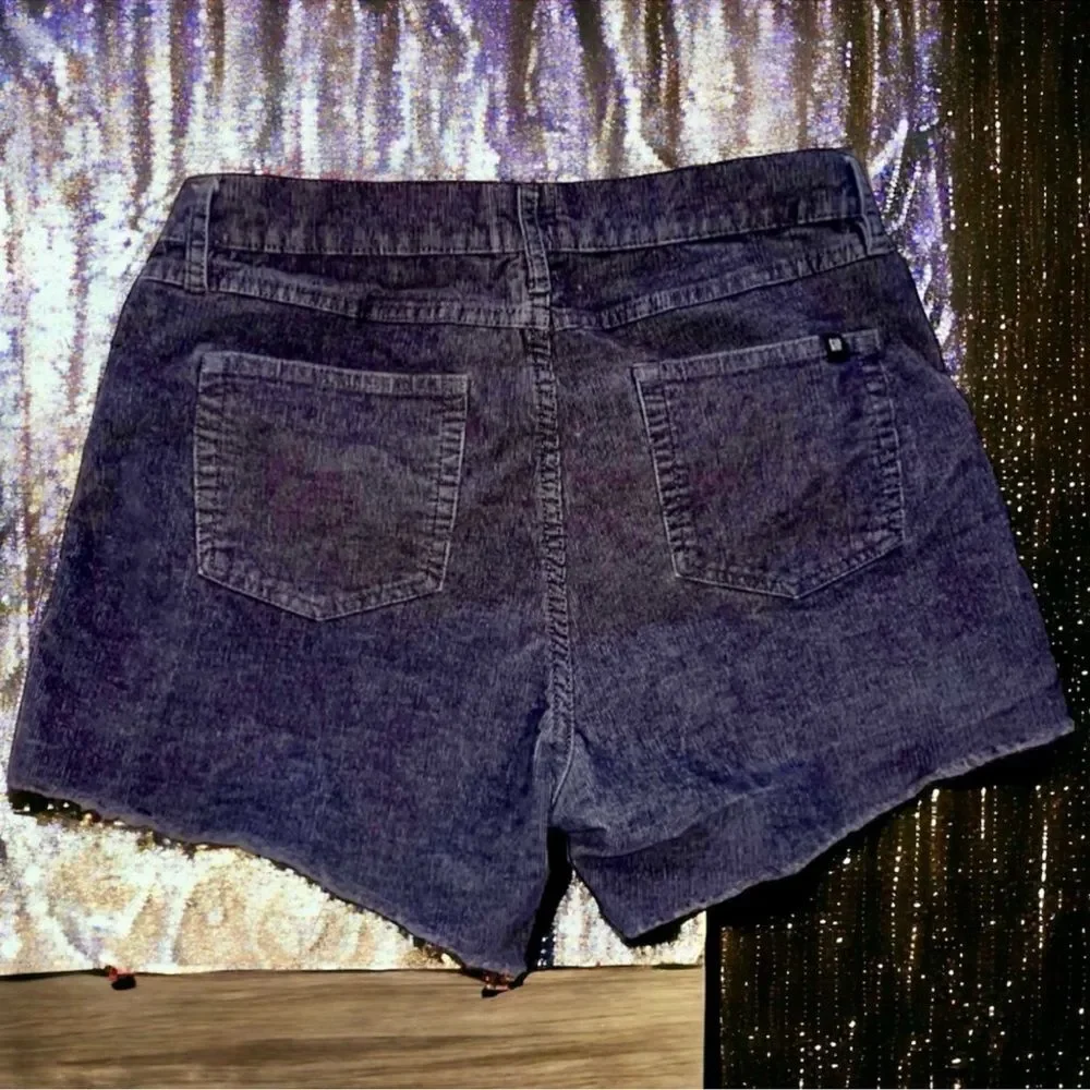 GAP Shorts Gray Corduroy Cut Offs Frayed Raw Hem Casual Vacation Summer Size 6 🍭